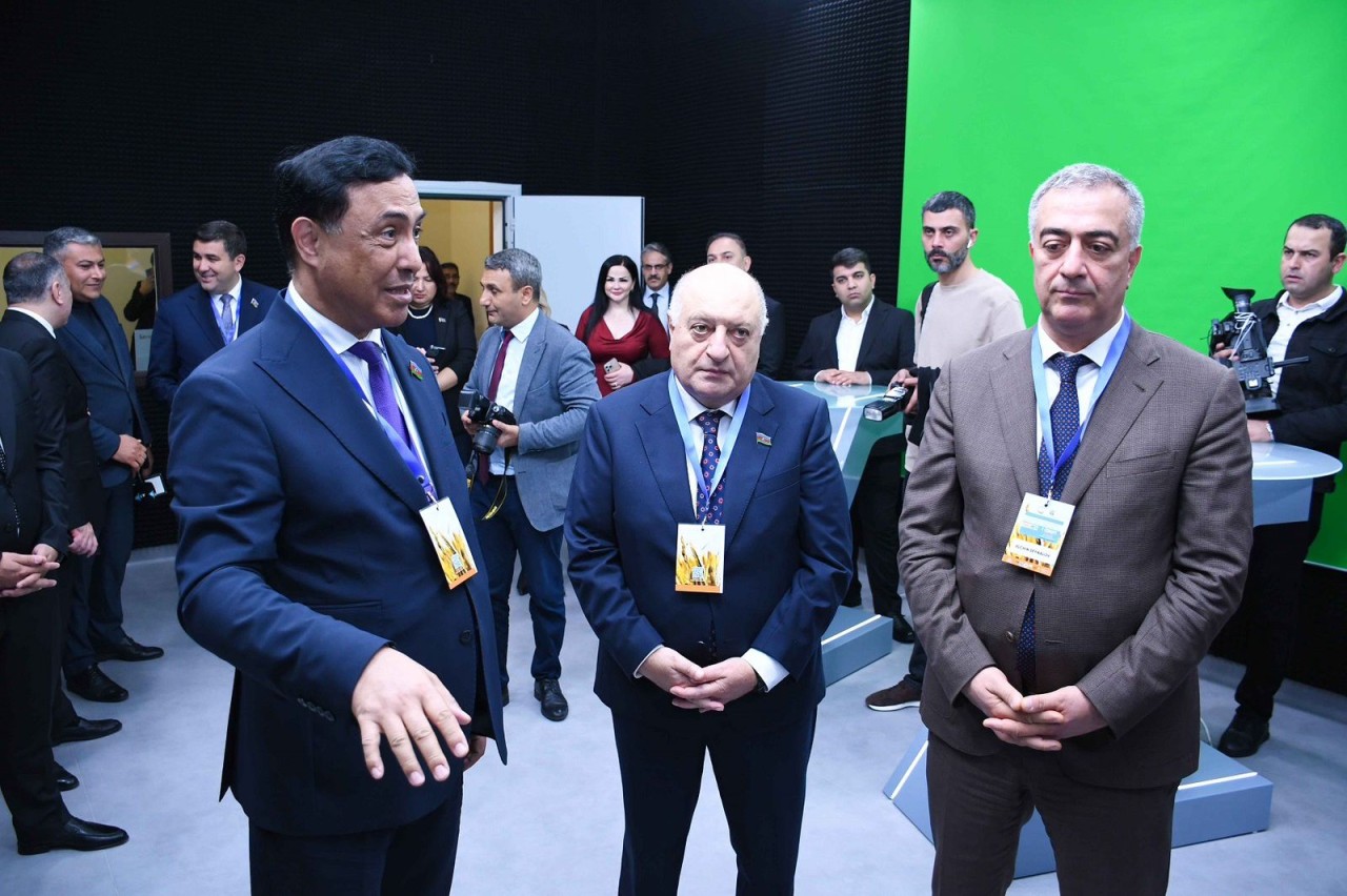 ADAU TV-nin müasir internet televiziyasının studiosu istifadəyə verilib - FOTOLAR